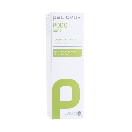 peclavus® PODOcare natłuszczający peeling do stóp 100 ml