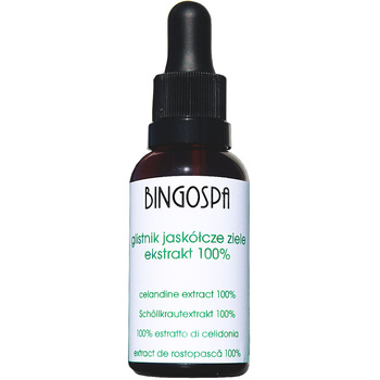 Glistnik (jaskółcze ziele) – naturalny ekstrakt na kurzajki i brodawki, 30 ml